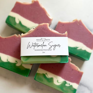 Watermelon Sugar | Artisan Soap Bar | Sweet Fruity Scented Soap