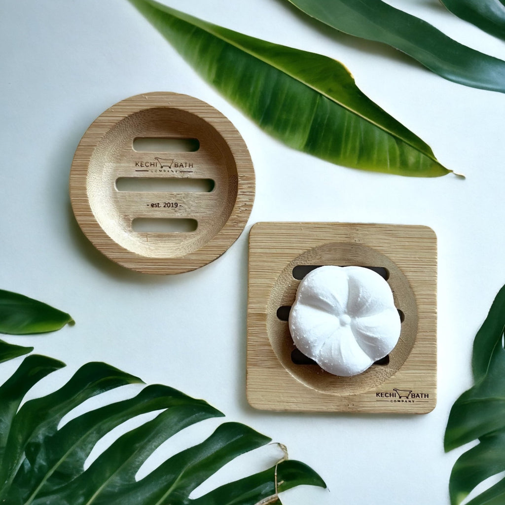 Bamboo Shower Steamer Tray | Soap Dish | Shower Steamer Accessory
