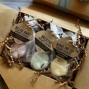 Shower Steamers Gift Set | Spa Gift Basket | Spa Gift Box | Shower Bomb Gift