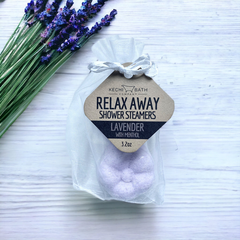 RELAX | Lavender Aromatherapy Shower Steamers with Menthol