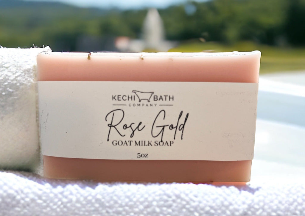 Rose Gold + Goat Milk | Artisan Soap