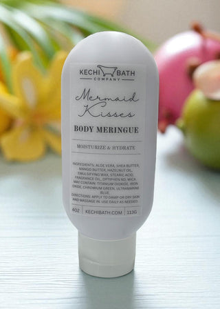 Whipped Body Butter Meringue | Moisturizing Cream Lotion | Made with Shea Butter, Mango Butter