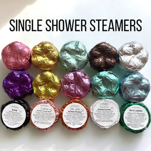 Single Shower Steamers - Aromatherapy Shower Bombs