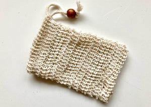 Organic Cotton Soap Pouch | Lather & Exfoliate
